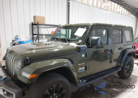 2022 Jeep Wrangler 4Xe Unlimited Sahara 4X4 from USA, damaged, VIN 1C4JJXP6XNW152943